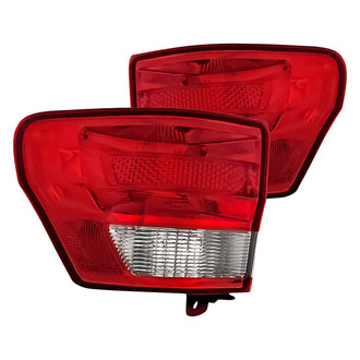 Replacement - Driver and Passenger Side Outer Tail Light Set (CAPA Certified)