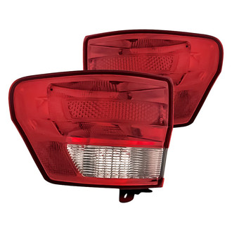 Replacement - Driver and Passenger Side Outer Tail Light Set (Standard Line)