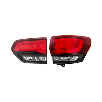 Replacement - Passenger Side Driver and Passenger Side Inner and Outer Tail Light Set (CAPA Certified)