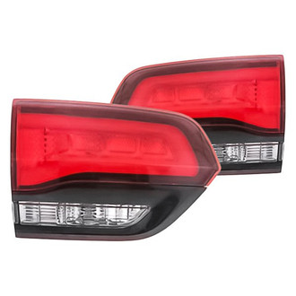 Replacement - Driver and Passenger Side Inner Tail Light Set (CAPA Certified)