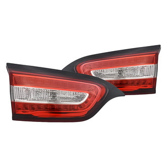 Replacement - Driver and Passenger Side Inner Tail Light Set (CAPA Certified)