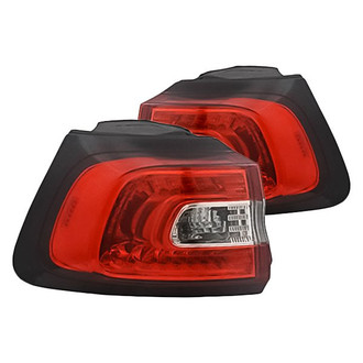 Replacement - Driver and Passenger Side Outer Tail Light Set (CAPA Certified)