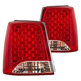 Replacement - Driver and Passenger Side Outer Tail Light Set (CAPA Certified)