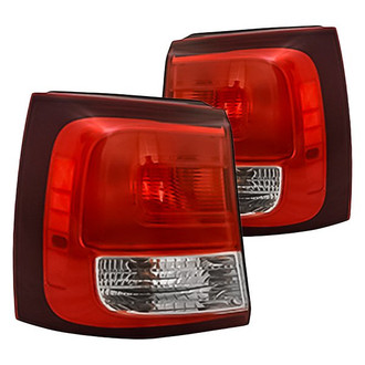 Replacement - Driver and Passenger Side Outer Tail Light Set (CAPA Certified)