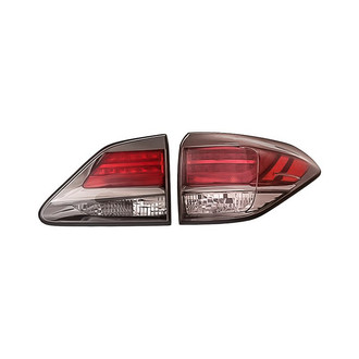 Replacement - Passenger Side Driver and Passenger Side Inner and Outer Tail Light Lens and Housing Set (Standard Line)