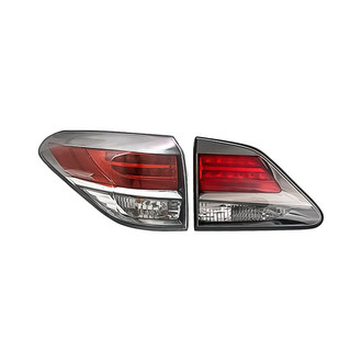 Replacement - Driver Side Driver and Passenger Side Inner and Outer Tail Light Set (Standard Line)