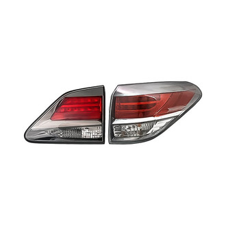 Replacement - Passenger Side Driver and Passenger Side Inner and Outer Tail Light Set (Standard Line)