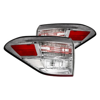 Replacement - Driver and Passenger Side Outer Tail Light Lens and Housing Set (Standard Line)