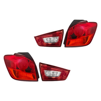 Replacement - Driver and Passenger Side Inner and Outer Tail Light Set (Standard Line)