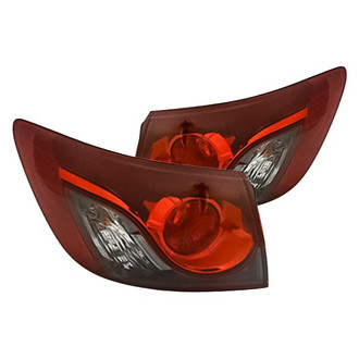 Replacement - Driver and Passenger Side Outer Tail Light Set (CAPA Certified)