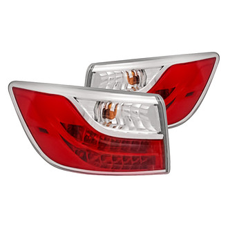 Replacement - Driver and Passenger Side Outer Tail Light Set (CAPA Certified)