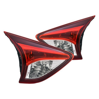 Replacement - Driver and Passenger Side Inner Tail Light Set (CAPA Certified)