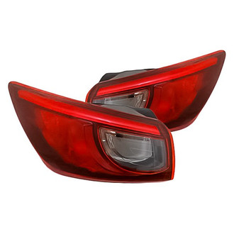 Replacement - Driver and Passenger Side Outer Tail Light Set (Standard Line)