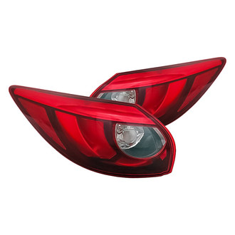 Replacement - Driver and Passenger Side Outer Tail Light Set (Standard Line)