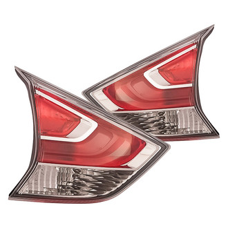 Replacement - Driver and Passenger Side Inner Tail Light Set (CAPA Certified)