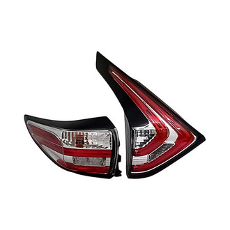 Replacement - Driver Side Driver and Passenger Side Inner and Outer Tail Light Set (Standard Line)
