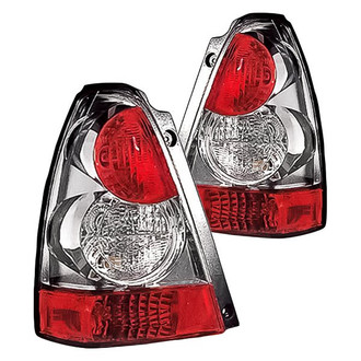 Replacement - Driver and Passenger Side Tail Light Set (CAPA Certified)