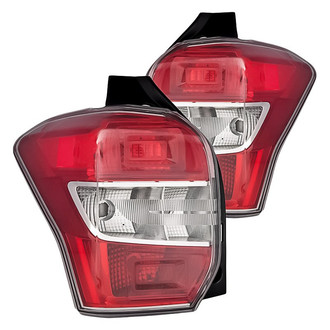 Replacement - Driver and Passenger Side Tail Light Lens and Housing Set (Standard Line)