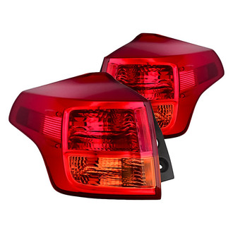 Replacement - Driver and Passenger Side Outer Tail Light Set (CAPA Certified)