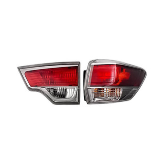 Replacement - Passenger Side Driver and Passenger Side Inner and Outer Tail Light Set (CAPA Certified)