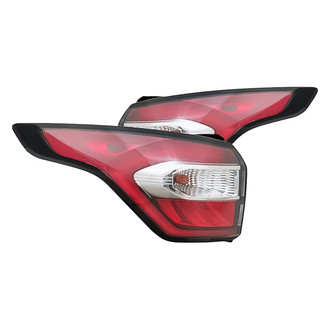 Replacement - Driver and Passenger Side Outer Tail Light Set (Standard Line)