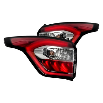 Replacement - Driver and Passenger Side Outer Tail Light Set (CAPA Certified)