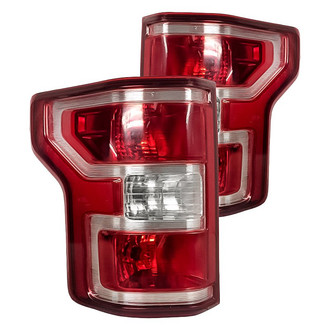 Replacement - Driver and Passenger Side Tail Light Set (Standard Line)