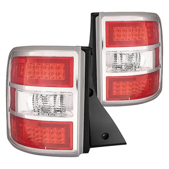 Replacement - Driver and Passenger Side Tail Light Set (CAPA Certified)