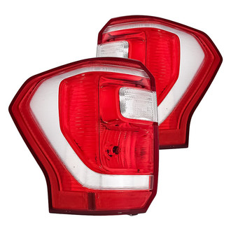 Replacement - Driver and Passenger Side Tail Light Set (CAPA Certified)