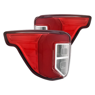 Replacement - Driver and Passenger Side Tail Light Set (CAPA Certified)