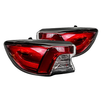 Replacement - Driver and Passenger Side Outer Tail Light Set (CAPA Certified)