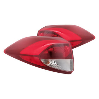 Replacement - Driver and Passenger Side Outer Tail Light Set (CAPA Certified)