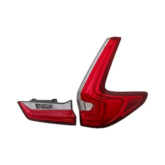 Replacement - Passenger Side Driver and Passenger Side Inner and Outer Tail Light Set (CAPA Certified)