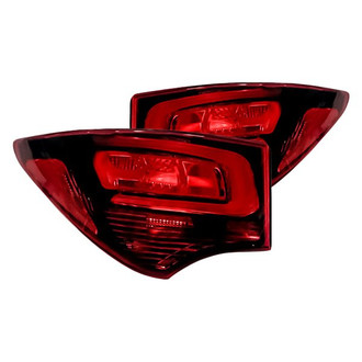 Replacement - Driver and Passenger Side Outer Tail Light Set (CAPA Certified)