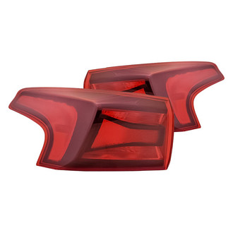 Replacement - Driver and Passenger Side Outer Tail Light Set (Standard Line)