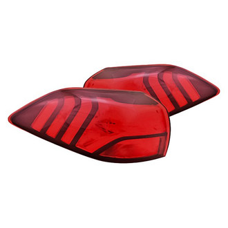 Replacement - Driver and Passenger Side Outer Tail Light Set (CAPA Certified)