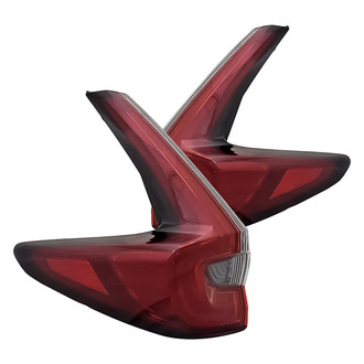 Replacement - Driver and Passenger Side Outer Tail Light Set (CAPA Certified)