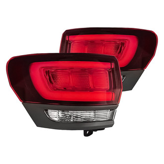 Replacement - Driver and Passenger Side Outer Tail Light Set (CAPA Certified)