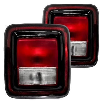 Replacement - Driver and Passenger Side Tail Light Set (CAPA Certified)