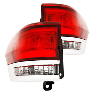 Replacement - Driver and Passenger Side Outer Tail Lights (CAPA Certified)