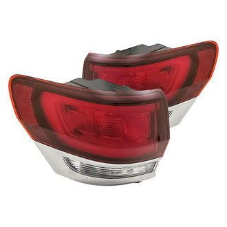 Replacement - Driver and Passenger Side Outer Tail Light Set (Standard Line)