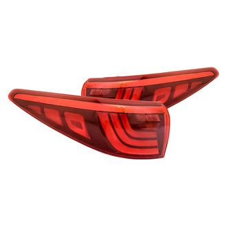 Replacement - Driver and Passenger Side Outer Tail Lights (CAPA Certified)
