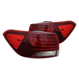 Replacement - Driver and Passenger Side Outer Tail Light Set (CAPA Certified)