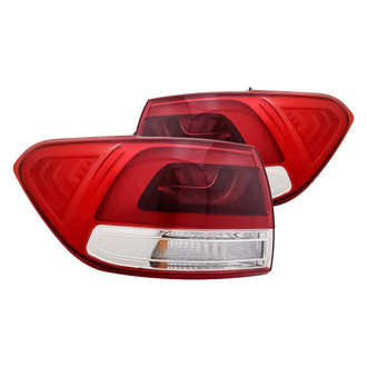 Replacement - Driver and Passenger Side Outer Tail Light Set (CAPA Certified)