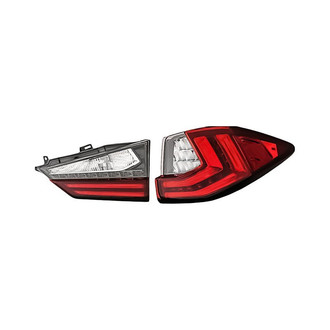 Replacement - Passenger Side Driver and Passenger Side Inner and Outer Tail Light Set (CAPA Certified)