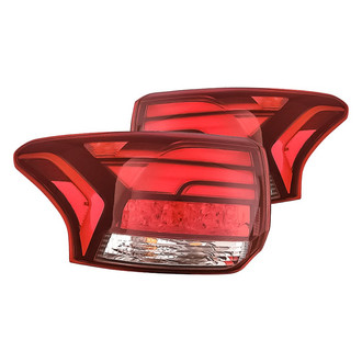 Replacement - Driver and Passenger Side Outer Tail Light Set (CAPA Certified)