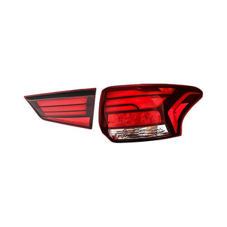 Replacement - Passenger Side Driver and Passenger Side Inner and Outer Tail Light Set (CAPA Certified)