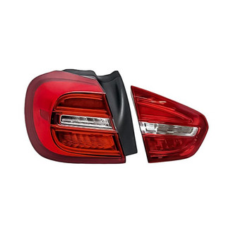 Replacement - Driver Side Driver and Passenger Side Inner and Outer Tail Light Set (CAPA Certified)