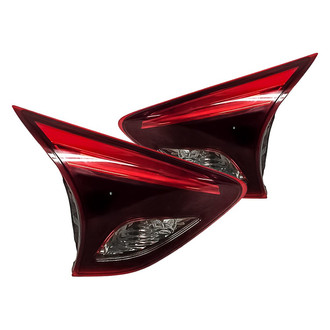 Replacement - Driver and Passenger Side Inner Tail Light Set (CAPA Certified)