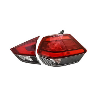 Replacement - Passenger Side Driver and Passenger Side Inner and Outer Tail Light Set (CAPA Certified)